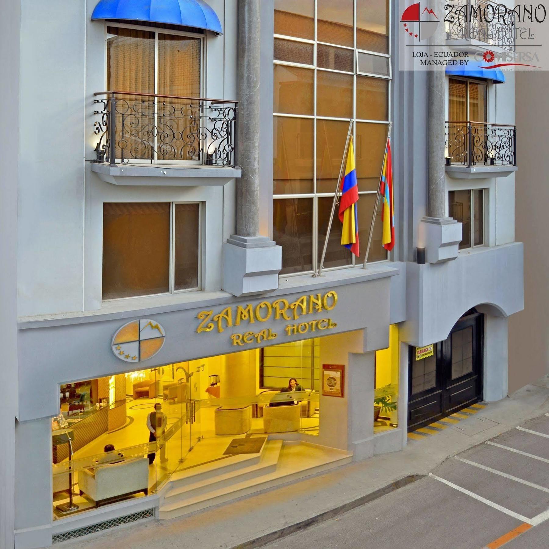 Zamorano Real Hotel Loja Exterior foto